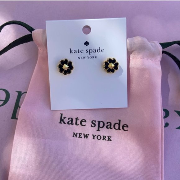 NWT Kate Spade Spades & Studs Enamel Studs - Picture 2 of 3